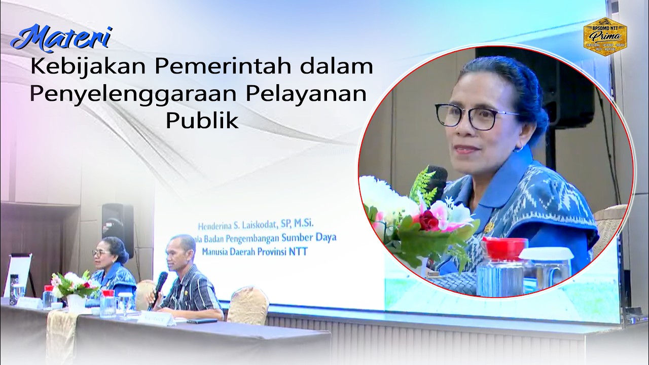 Materi Kebijakan Pemerintah dalam Penyelenggaraan Pelayanan Publik