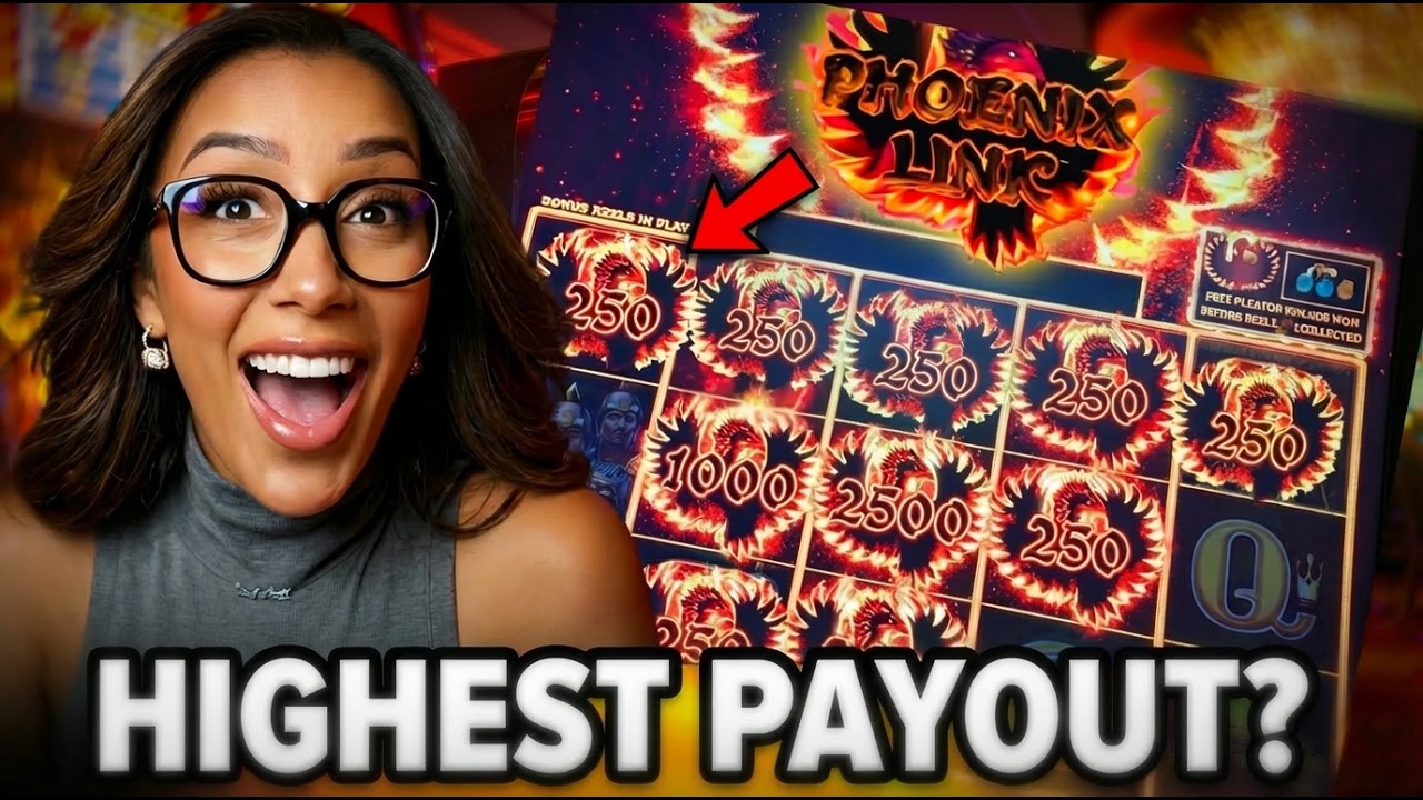 I Can't Believe This SURPRISE Phoenix Link JACKPOT At The Casino!