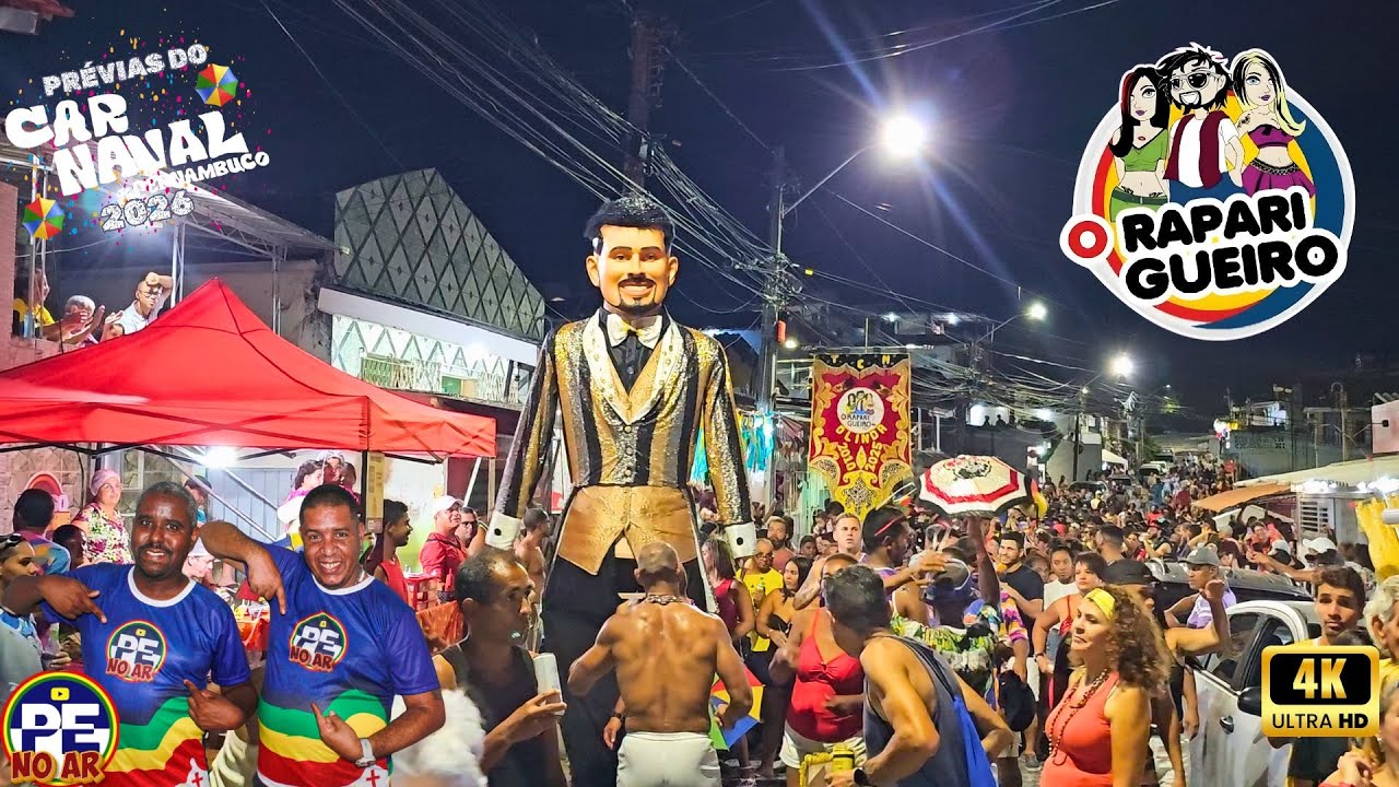 [ PRÉVIAS 2026 ] ENERGIA SURREAL! O RAPARIGUEIRO E A ALEGRIA DO POVO DO GUADALUPE 25/01/2026