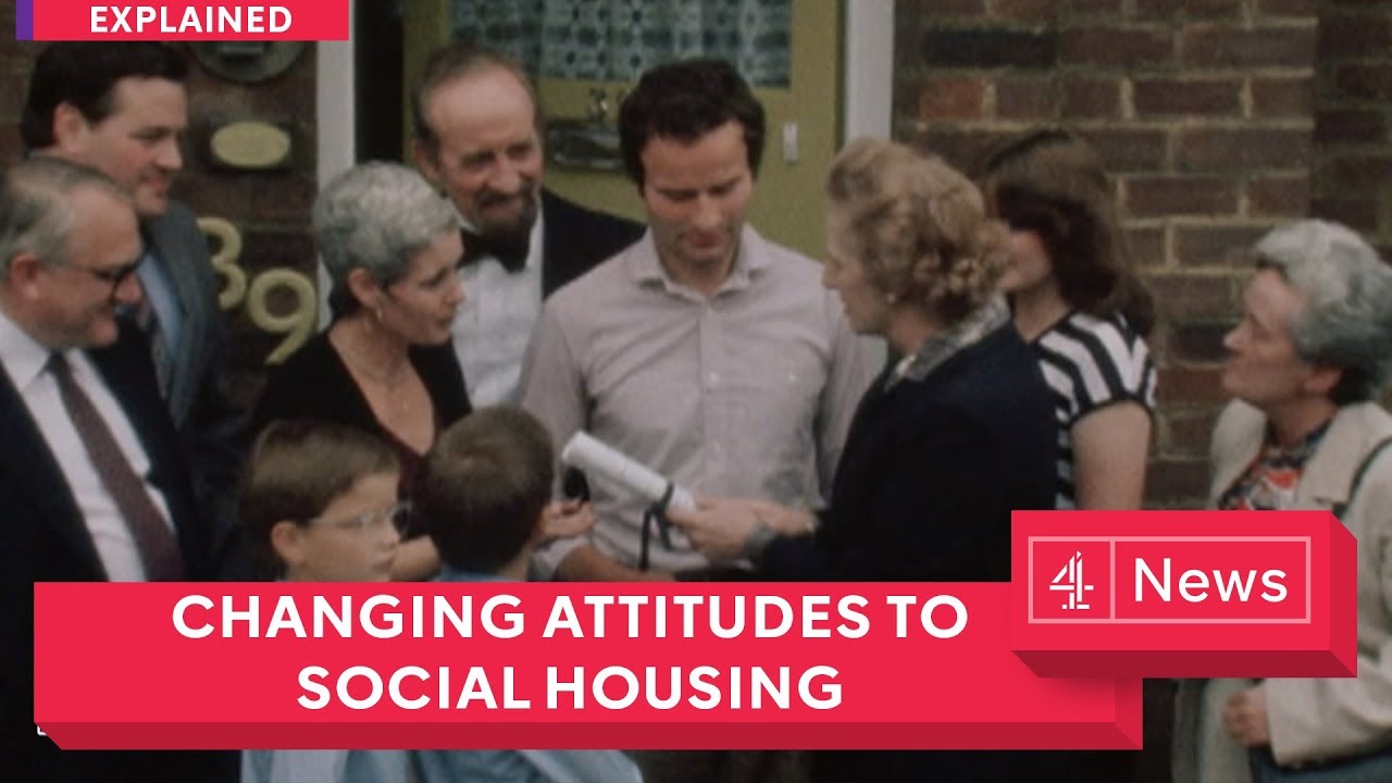 How have attitudes changed towards social housing in the UK?