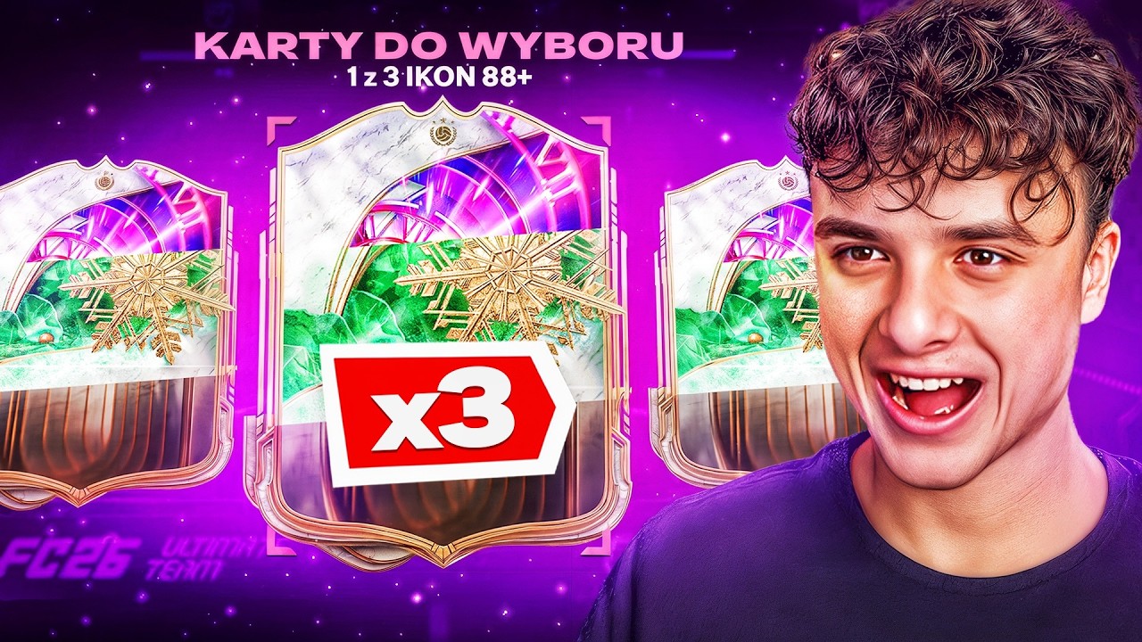 NAJWIĘKSZY OPENING IKON 88+ PLAYER PICK 🩷 NOWY TEAM NA BARCA TO GLORY⚡ FC26: ULTIMATE TEAM