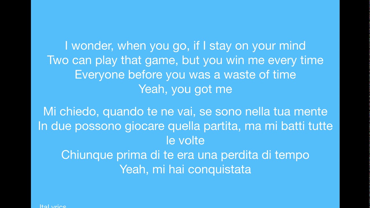 Break My Heart - Dua Lipa - Lyrics + Traduzione - ItaLyrics