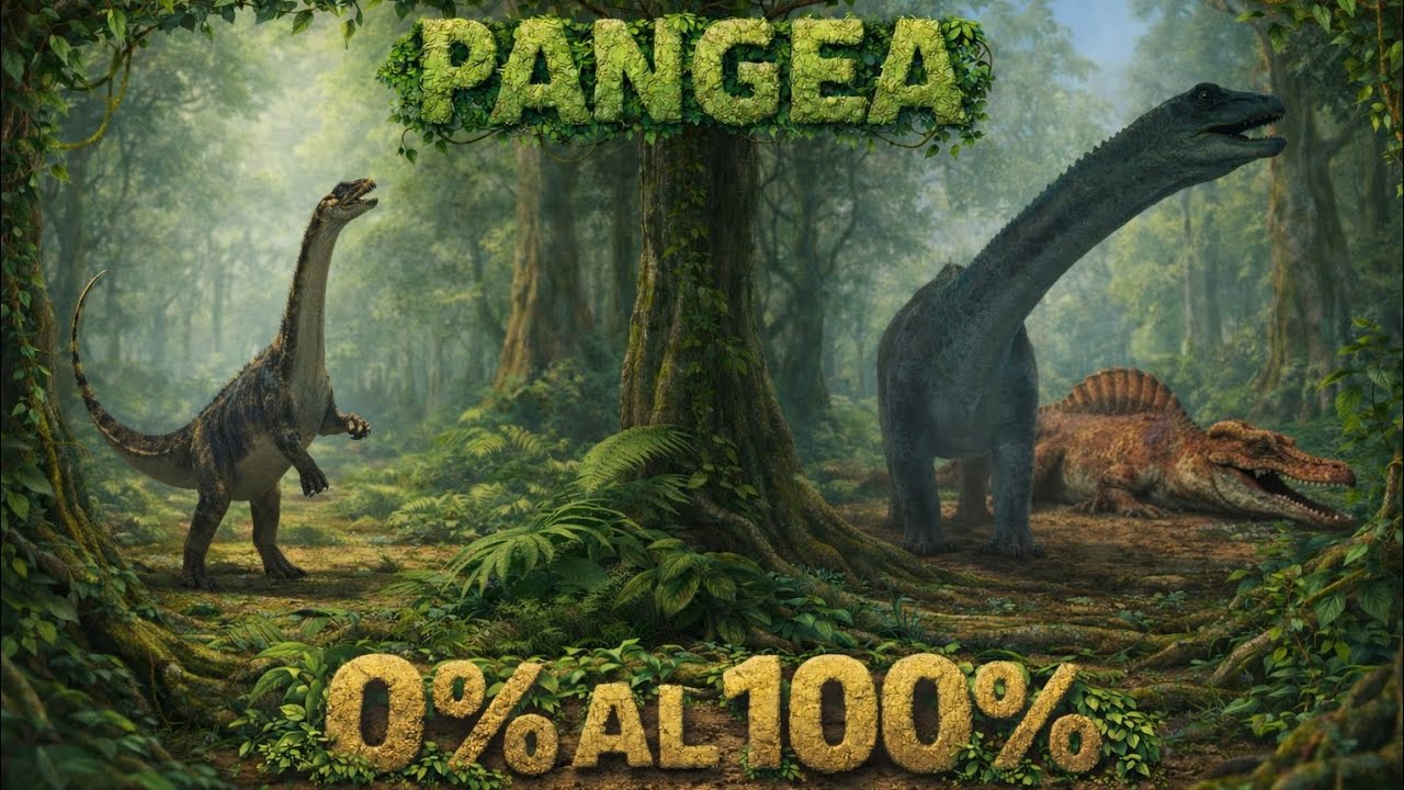 Creciendo al sauropodo en Pangea Primal age 🌿🌲