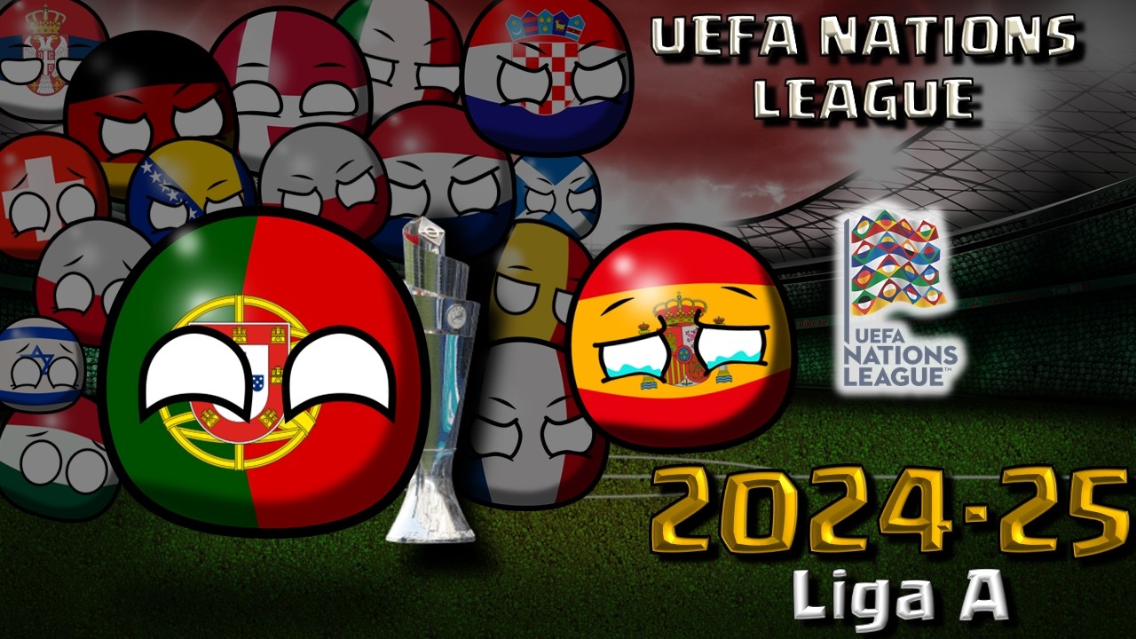 UEFA NATIONS LEAGUE  2024-25 | #countryballs