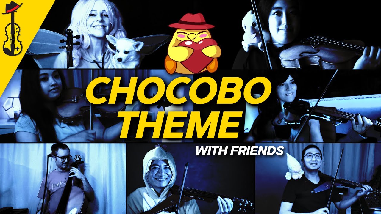 Final Fantasy Series - Chocobo Theme ft. Friends [Violin, Cello & Tin Whistle Cover]