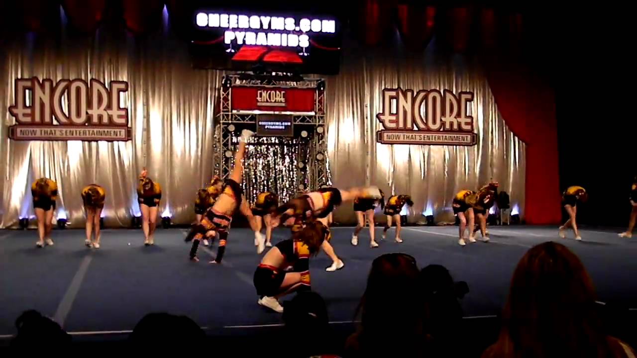 Cheergyms.com Pyramids Senior Lvl 2