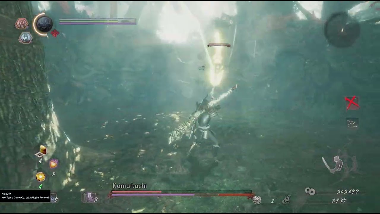 Kamaitachi Boss Fight Nioh 2