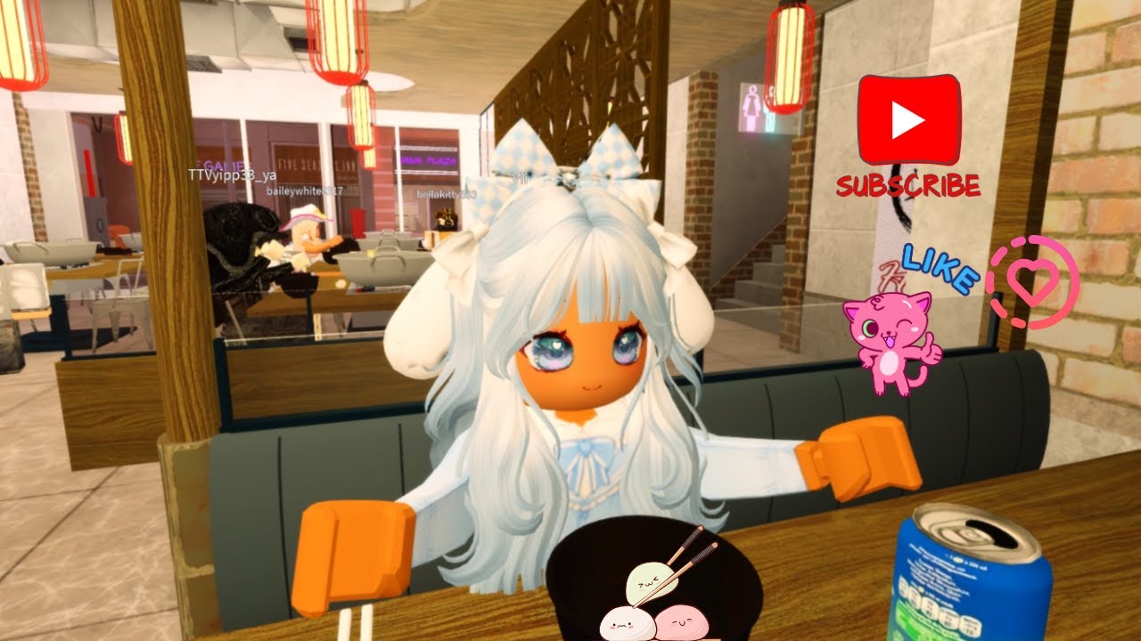 Hot Pot Restaurant | Roblox | Dinner with Bestie | Vibes | Surprise Visit from Kanye West at the End