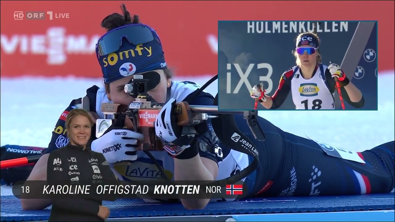 IBU Biathlon Sprint Frauen - Oslo 2026 - ORF HD