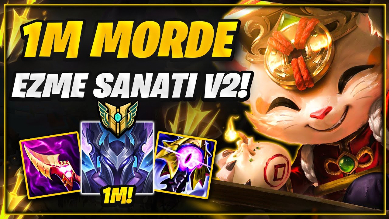 1 MİLYON MORDEKAISER EZME SANATI V2! | Teemo vs Fiora / Mordekaiser S13 | SCOUT EXEF