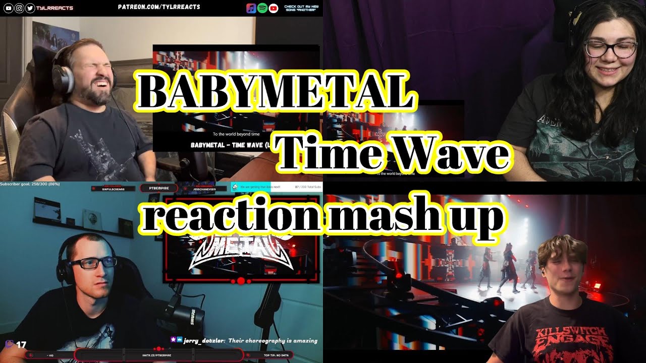 Babymetal　Time Wave　Reaction Mash Up!