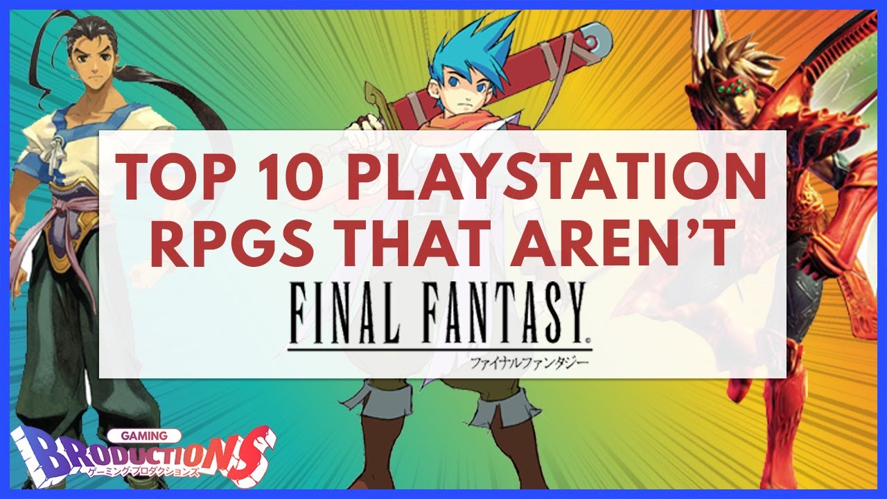 10 лучших ролевых игр для PlayStation, которые не входят в серию Final Fantasy