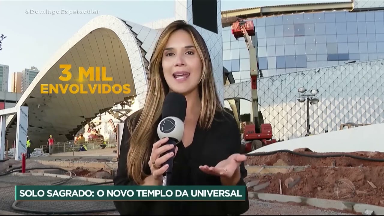 Solo Sagrado, o novo templo da Igreja Universal, é inaugurado no Distrito Federal - Brasil