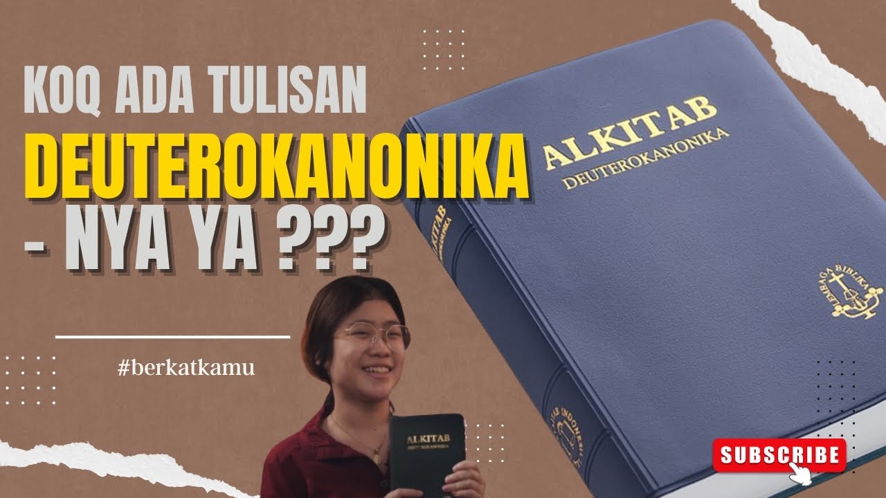 Kitab Suci Katolik Koq Ada Tulisan DEUTEROKANONIKA-nya ya ??
