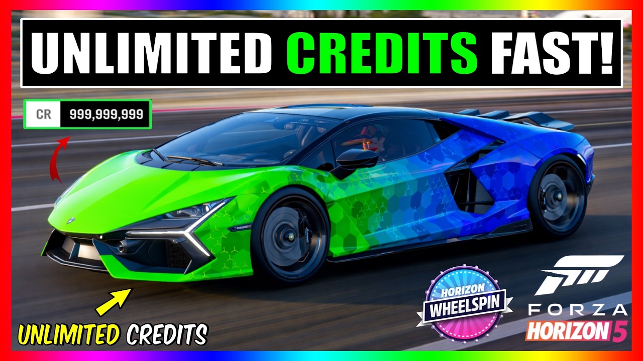 *NEW* Forza Horizon 5 Money Glitch! Get Unlimited Credit in seconds | 2026