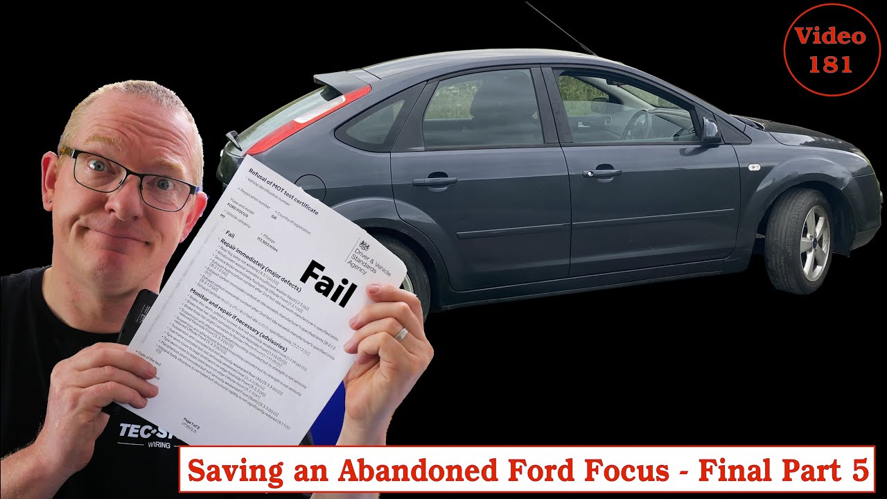 Part 5 of 5 - Abandoned Ford Focus FAILED it's MOT - Welding the Sills - Brake Bleed