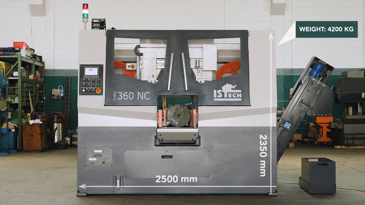 ISTECH POWER 360NC. Highest cutting performances, even on the most hard materials