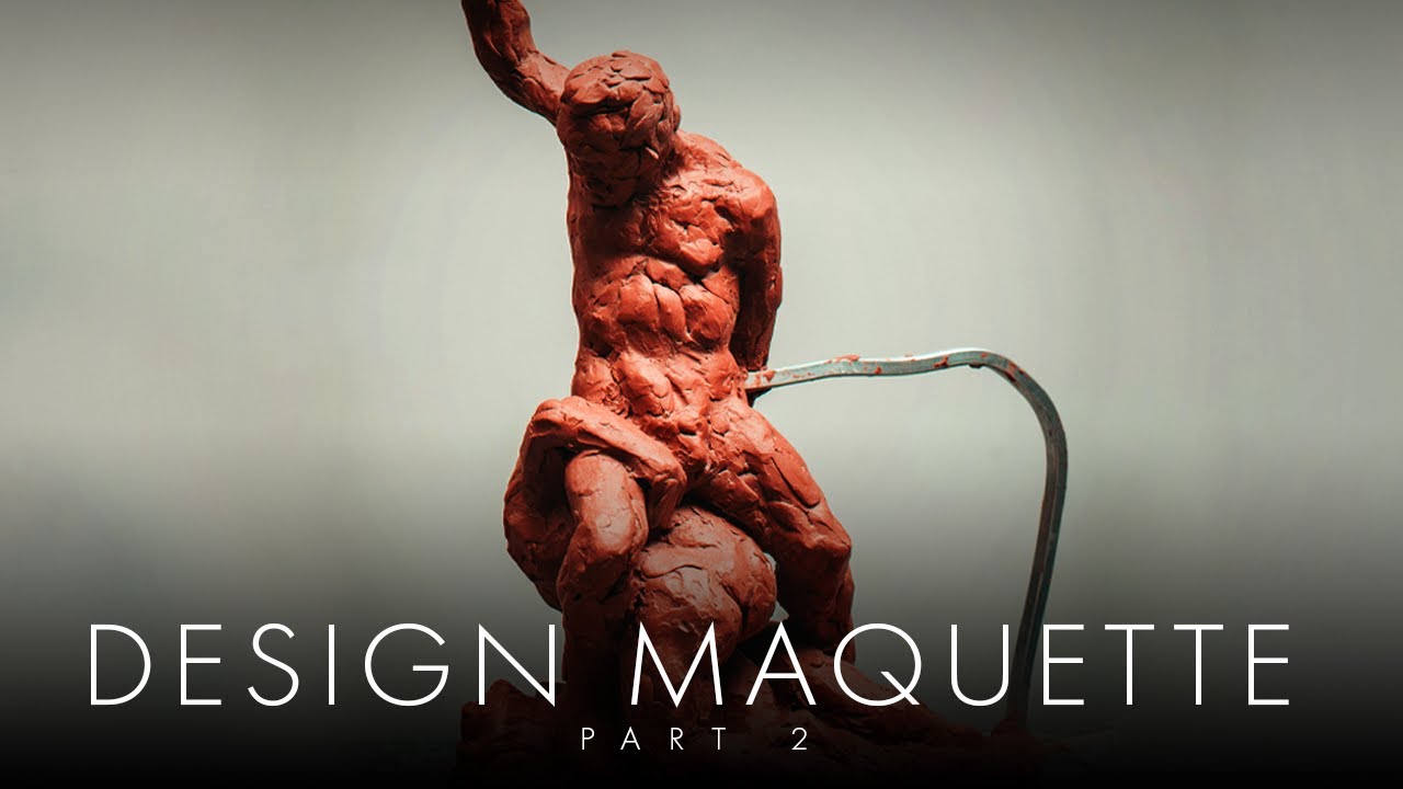Design Maquette In Oil-Based Clay - Part 2