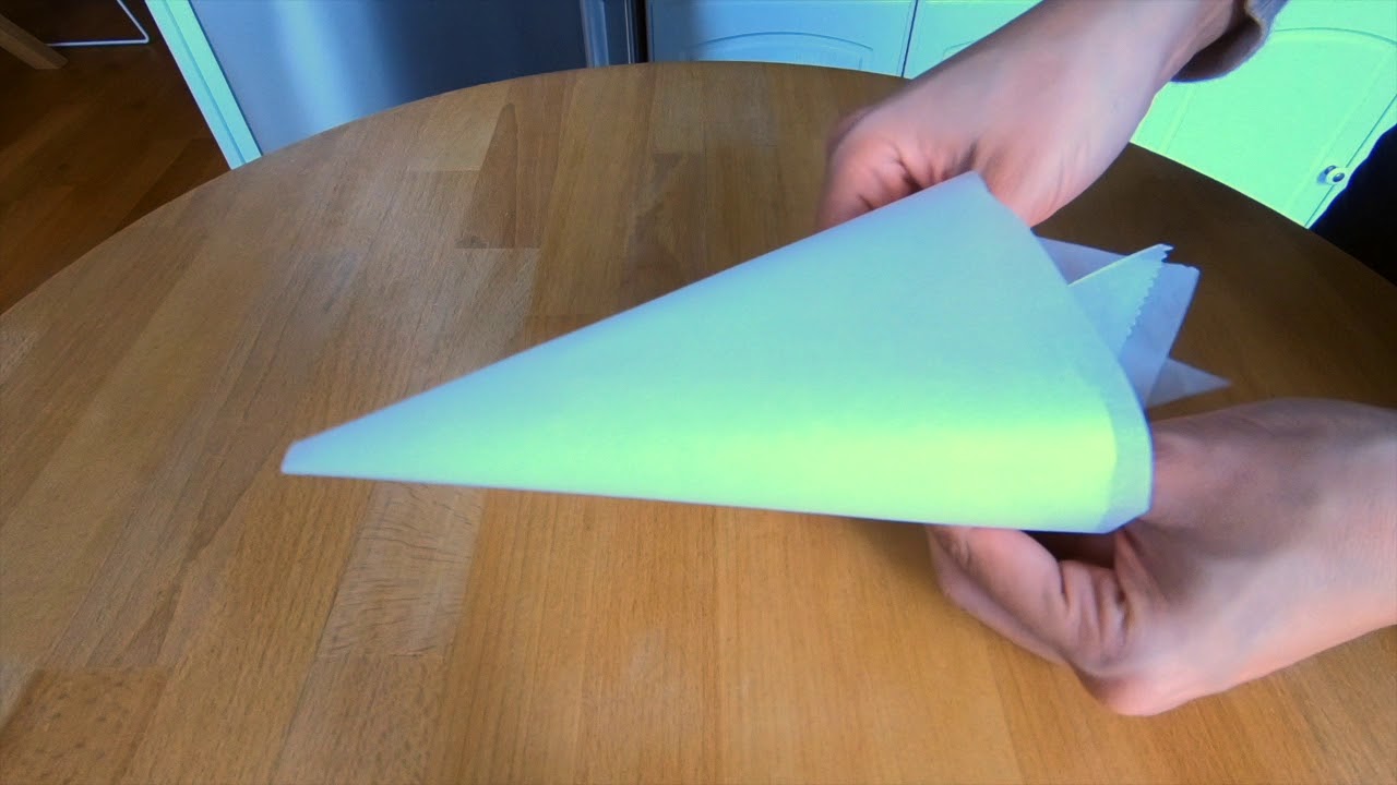 Réaliser un cornet en papier