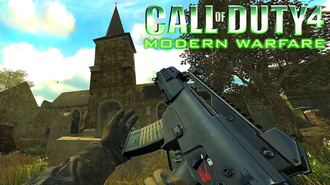 The ''DAWNVILLE'' MAP in CALL OF DUTY 4! 🔥 (CoD4 Custom Maps)