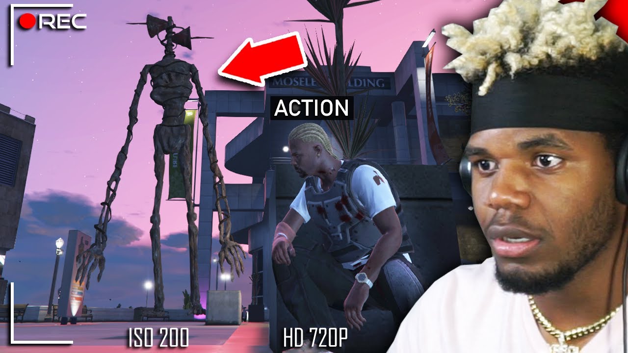 if you see SIREN HEAD at School in GTA 5, RUN AWAY FAST! (Online)