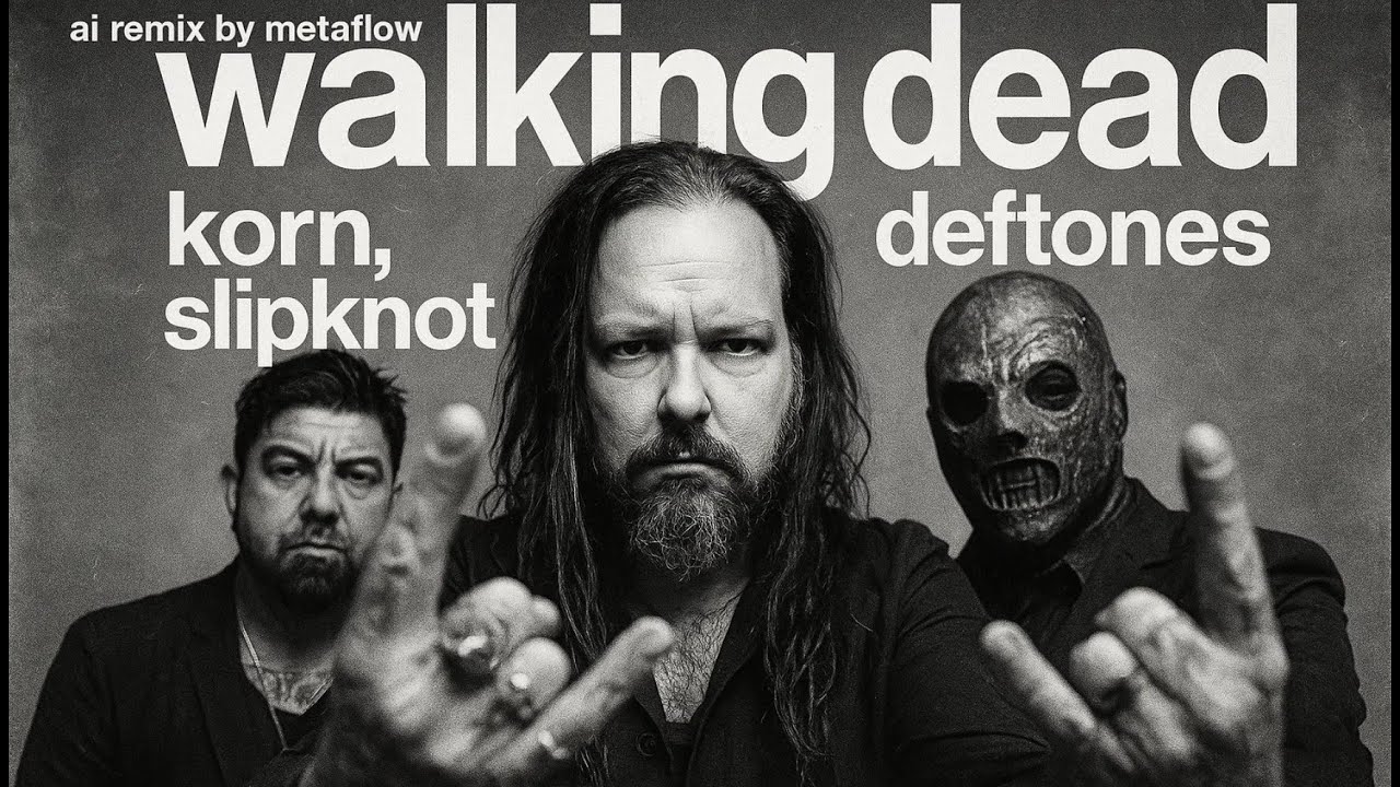 WALKING DEAD Vol. 2 – Korn, Slipknot & Deftones Inspired Nu Metal Explosive AI Remix Album 2000s