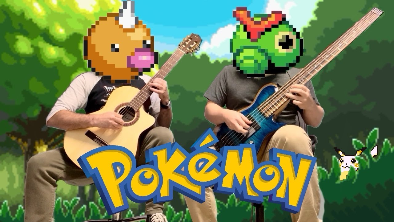 Pokemon - Viridian Forest (Guitar & Bass)