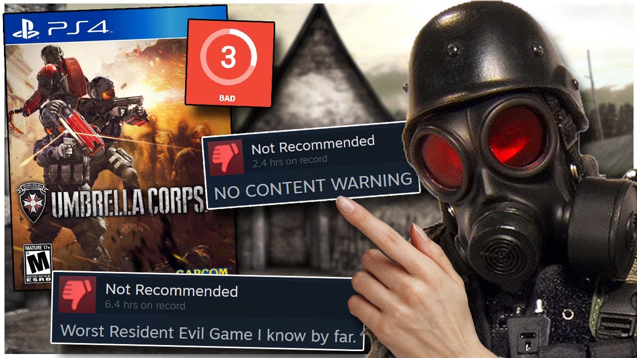I forced myself to play the WORST Resident Evil game