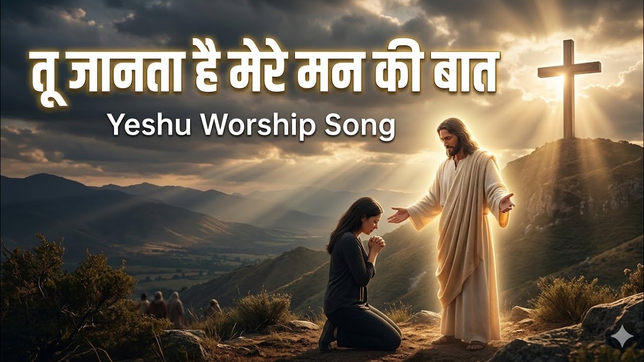 तू जानता है मेरे मन की हर बात | Lyrical Song | Jesus Song Hindi | Yeshu Masih Original Worship