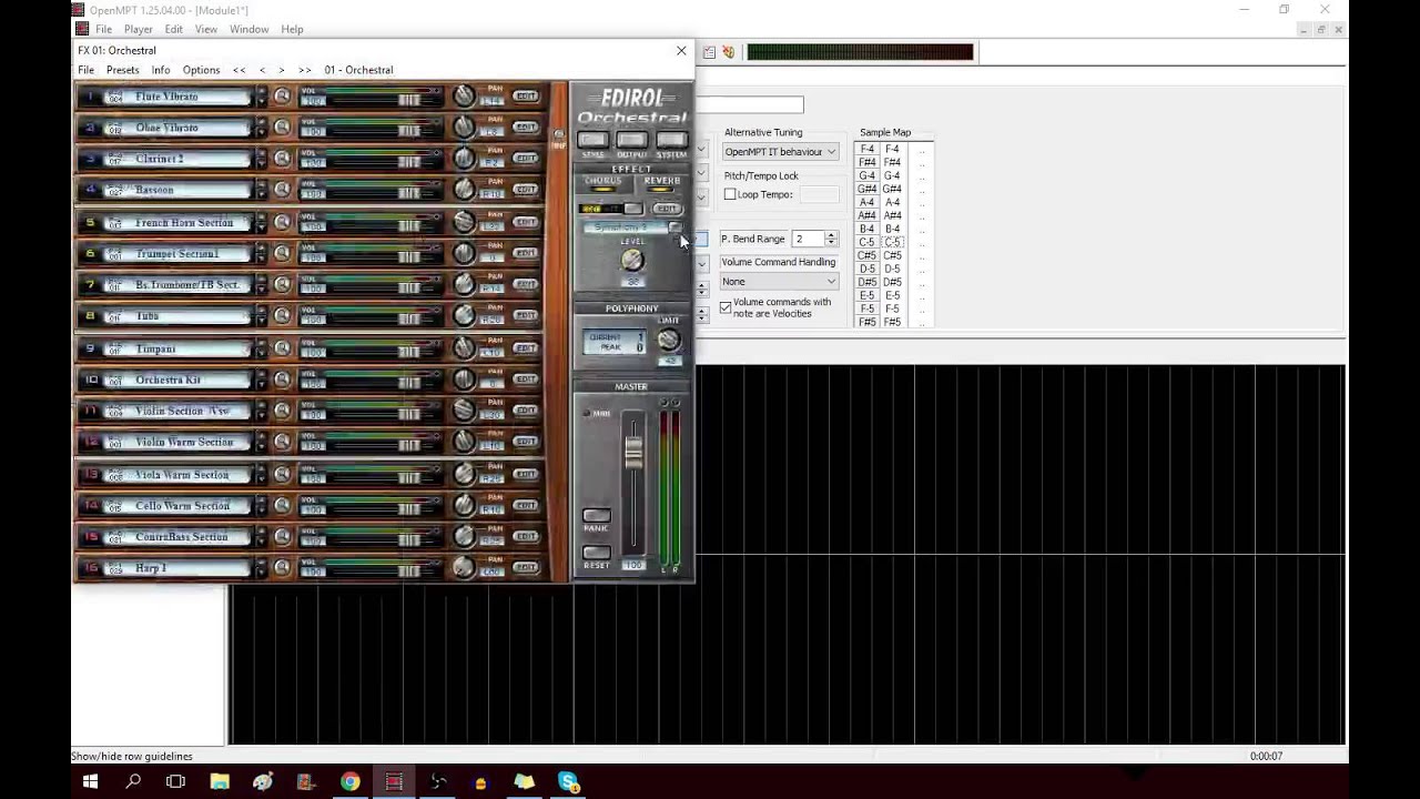 Tutorial: Multi-Timbral Instruments in Modplug Tracker