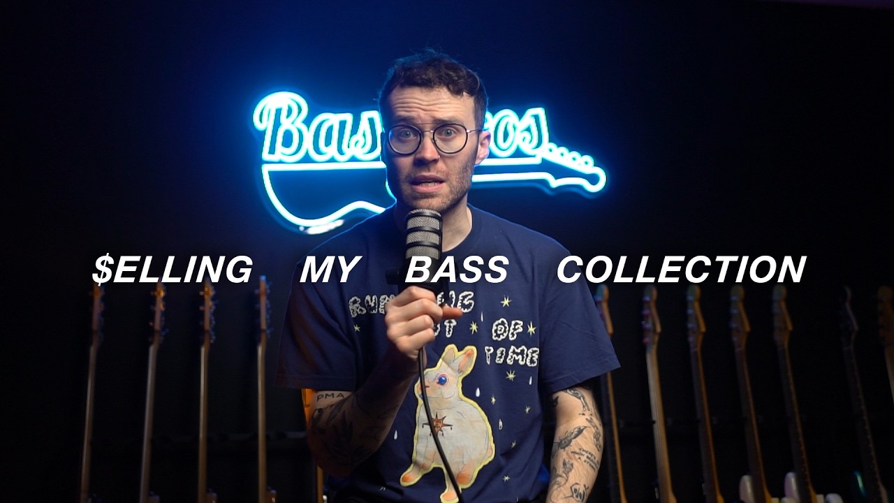 I'm selling my bass collection