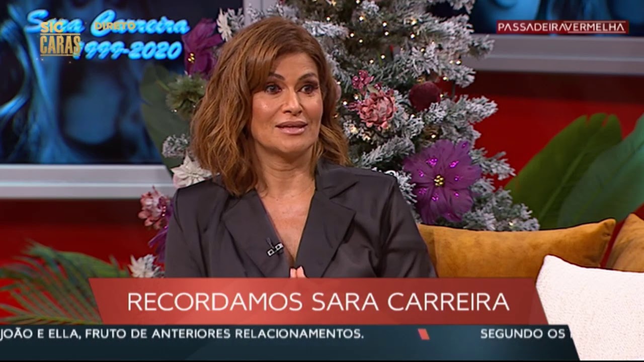 Morte de Sara Carreira: Homenagem do programa 