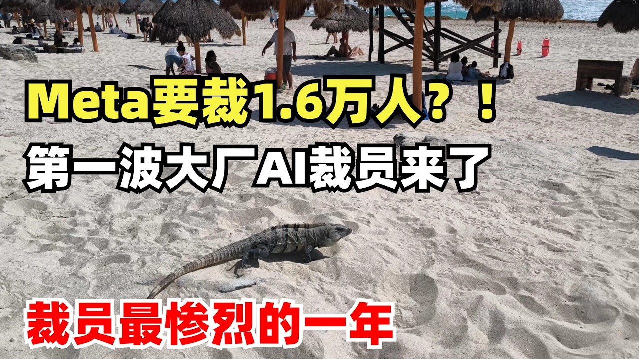 Meta要裁1.6万人？！第一波大厂AI裁员来了，2026年会是裁员最惨烈的一年？
