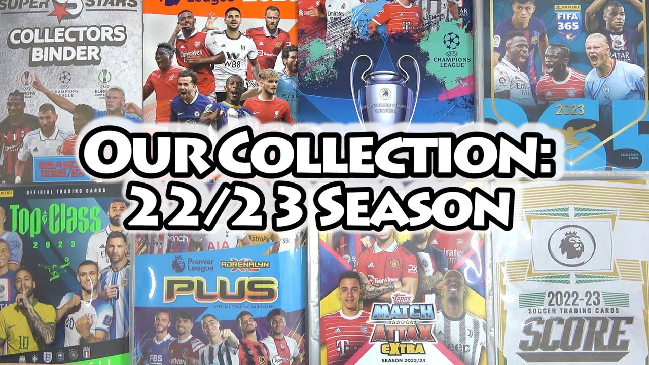 16 BINDER UPDATES | Every Binder From The 2022/23 Season | MATCH ATTAX ADRENALYN XL TOP CLASS & More
