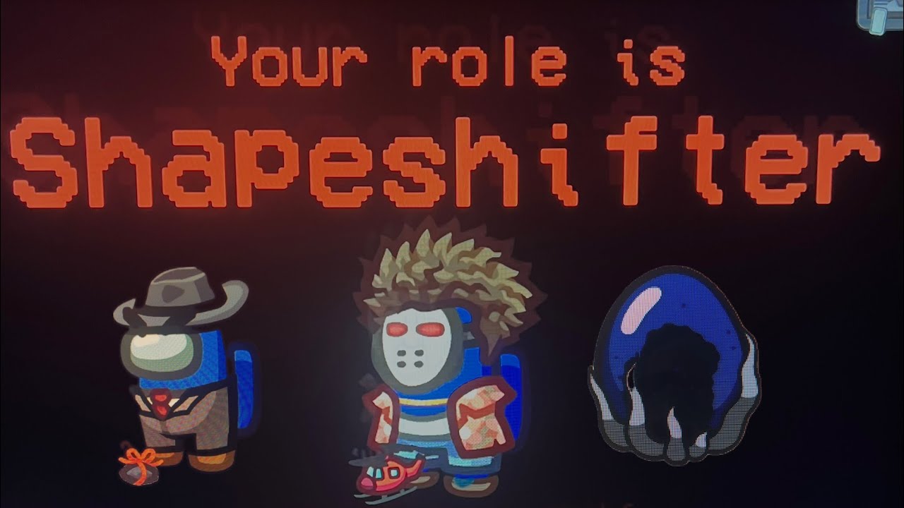 Double Shifter... Among us Imposter Shapeshifter gameplay on Skeld + Solo game
