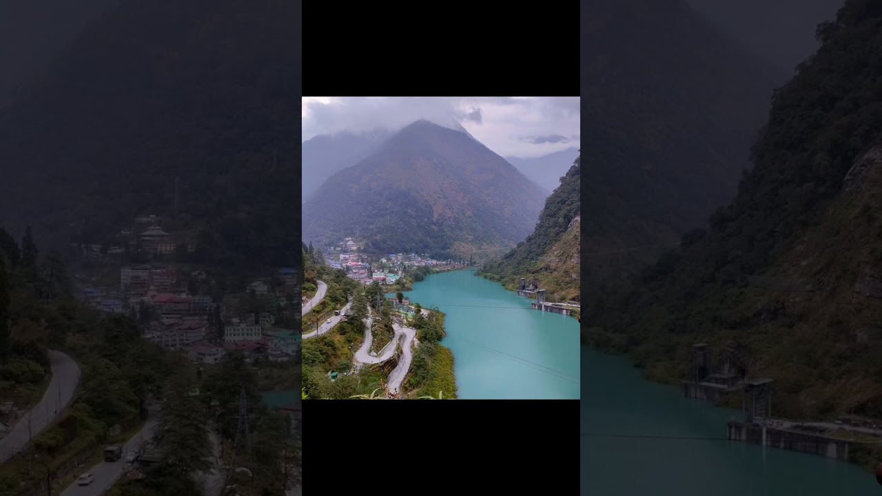 #Cloudburst and flooding (North Sikkim)chungthang 😭😭😭
