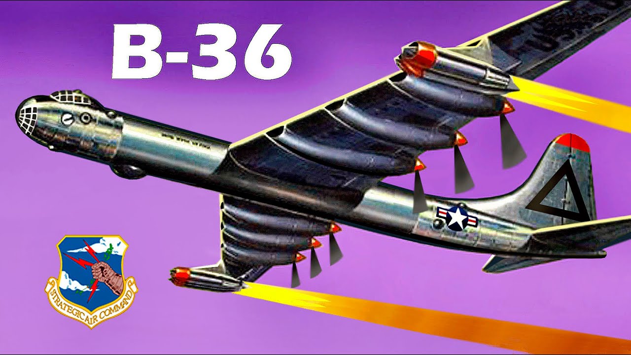 CONVAIR B-36 — история огромного десятимоторного миротворца времен холодной войны Стратегического...