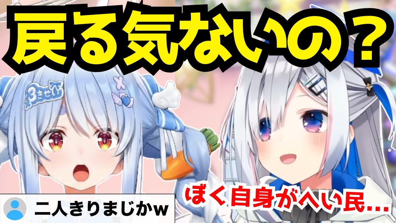 かなたんと食事に行って、戻ってくる気がないか聞いてみたら...。ぺこヴィヴィで食事に行った話や他のホロメンとの関係性の話も...【兎田ぺこら/天音かなた/綺々羅々ヴィヴィ/ホロライブ/切り抜き/雑談】