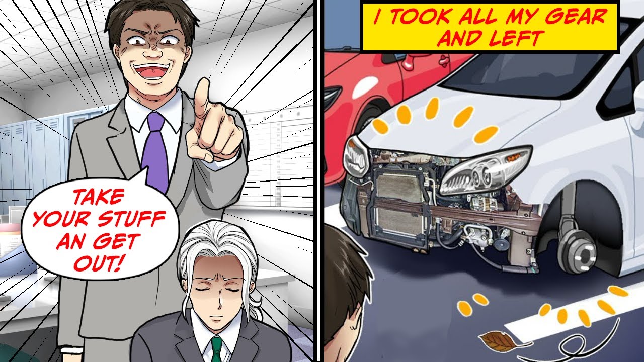 I quit my job because I couldn't stand my boss any longer