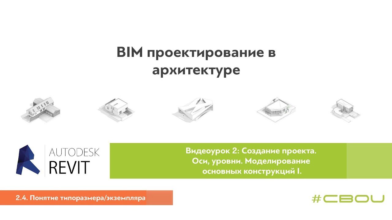 Лекция 2.4. Понятие типоразмера, экземпляра (Revit_#СВОИ)