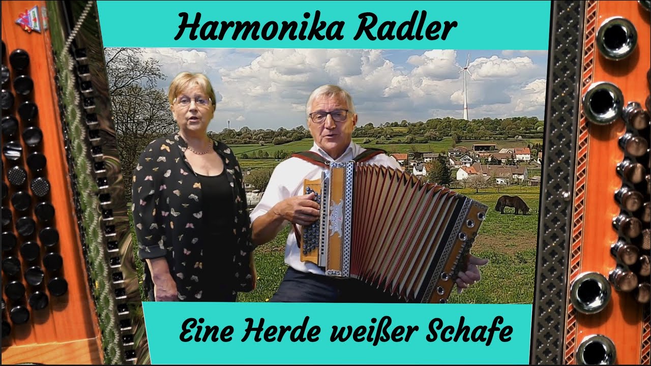Eine Herde weißer Schafe -  Steirische Harmonika mit Gesang