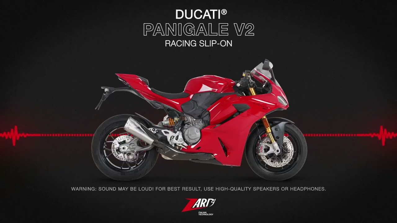 Zard for Ducati PANIGALE V2 | Racing Slip-on