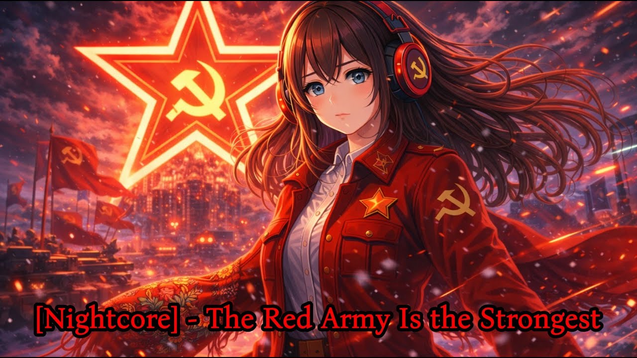 Nightcore - The Red Army is the Strongest | Technoversion