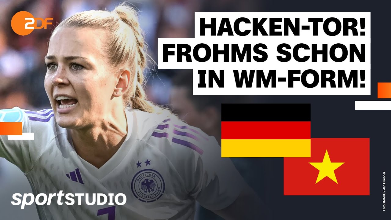 Deutschland – Vietnam Highlights | Freundschaftsspiel | sportstudio