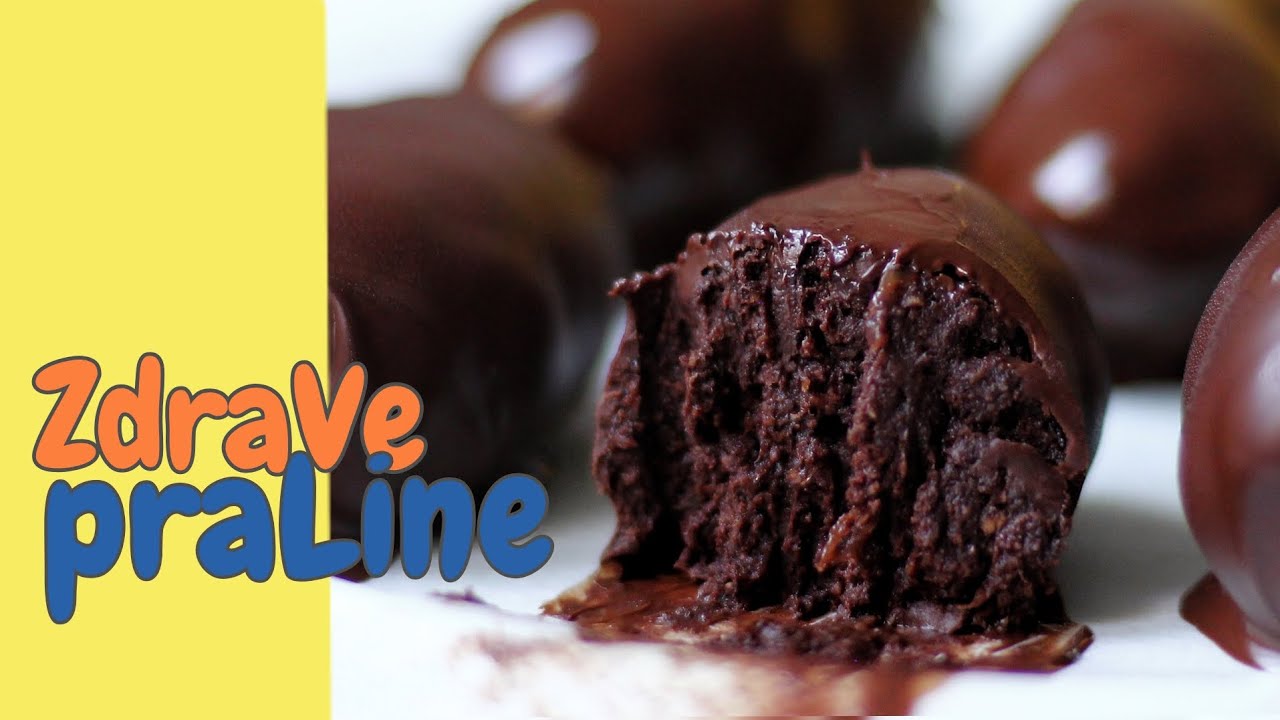 Zdrave praline od 3 sastojka - bez dodatog šećera - posne - veganske