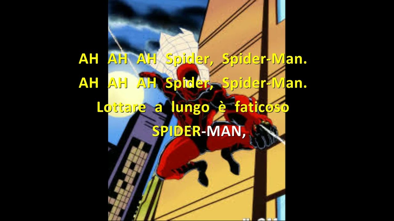 Spider Man - Giorgio Vanni Versione Strumentale Karaoke Lyrics