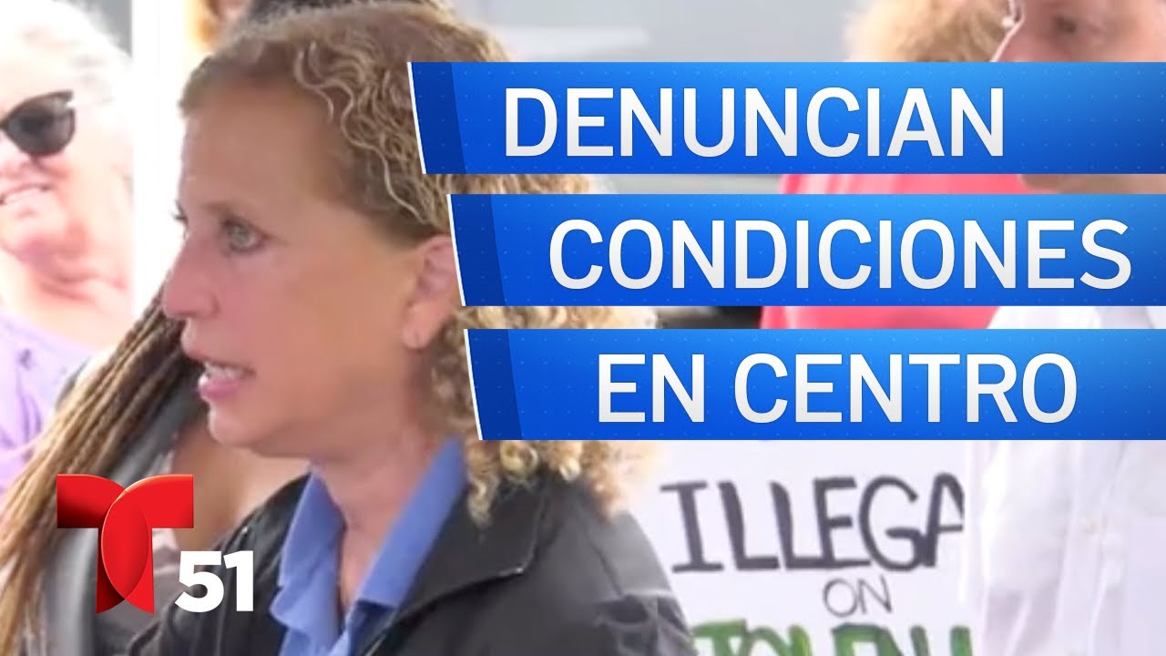 “Viven en jaulas”: congresistas visitan el centro de detención migratorio en los Everglades