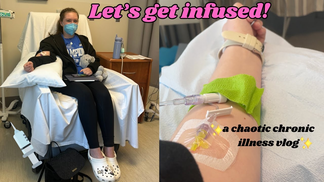 Come to My Infusion with me 💉 | Chronic Illness Vlog