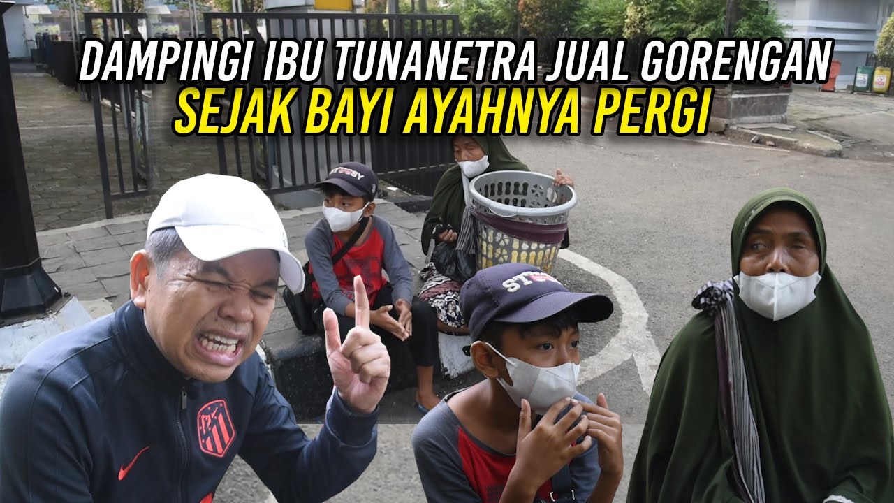 TB BOCAH KELAS 4 SD DAMPINGI IBU YANG TUNANETRA JUALAN GORENGAN | SEJAK BAY1 DITINGGAL AYAH PERGI