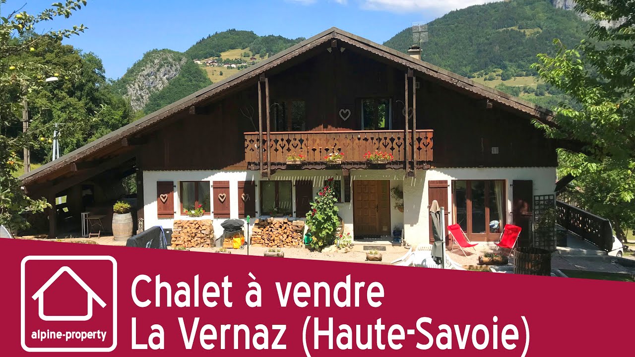 Chalet à vendre La Vernaz (Haute-Savoie)